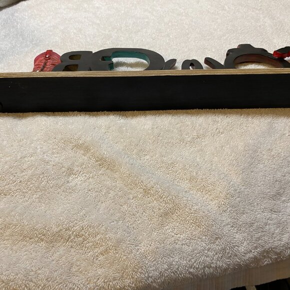 Home Decore - Cowgirl Western Sign Display Decoration - Picture 7 of 9